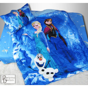 Детско спално Бельо от памучен сатен Frozen2 Детско спално Бельо от памучен сатен Frozen2